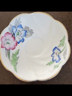 Vintage Rosina English Bone China Saucer